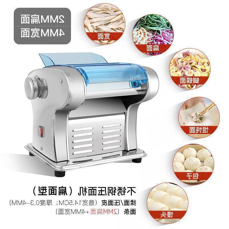 Electric Fully Automatic Noodle Rolling Machine for Household Use, Stainless Steel Multi-Function Noodle Maker