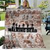 The Walking Dead Korku Yumuşak Peluş Battaniye, Flanel Battaniye Atmak Battaniye Oturma Odası Yatak Odası Yatak Kanepe Piknik Örtüsü Bettdecke