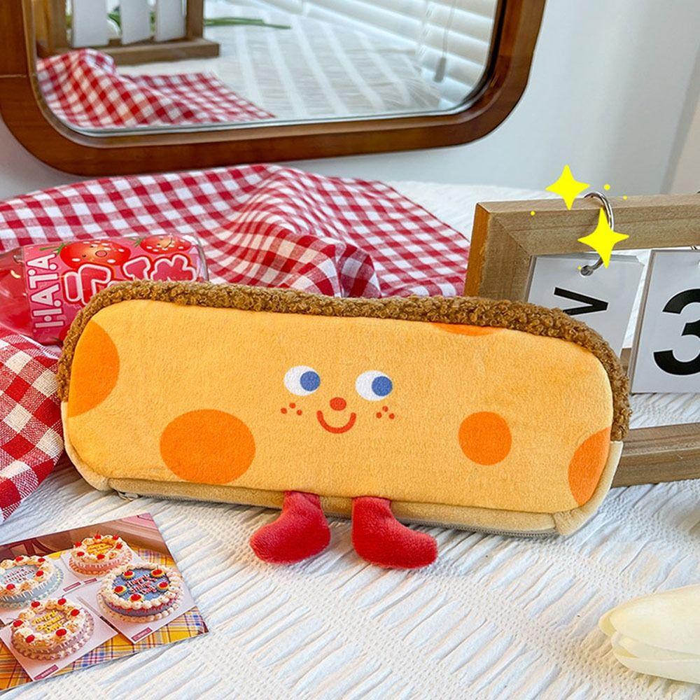 Bags Large Capacity Korean Style Pencil Pouch Comestic Bag Stationery Bag Cartoon Pencil Case