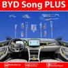 Für BYD Song Plus / DM-i / EV Innenraum-Schutzfolien-Kit, Mittelkonsole Armaturenbrett Touchscreen Kratzfest Aufkleber Abdeckung