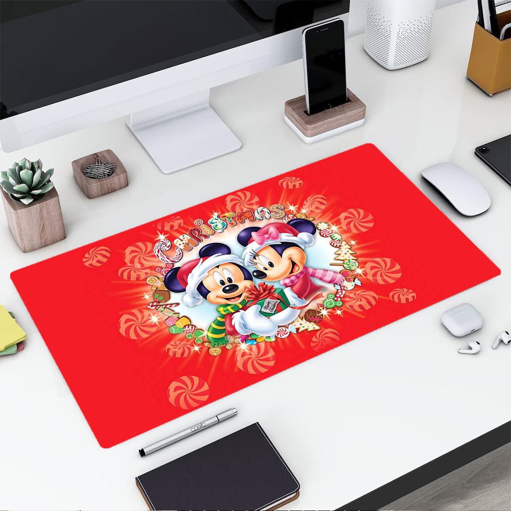 1Pc Mickey Minnie Mouse Easter Theme Mouse Pad 2Mm Thick Rubber Base Perfect Bedroomofficegame Room Ideal Gift Computer Keyboard Enthusiasts