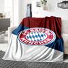 Coperte con stemma del Bayern Monaco in flanella stampata, traspiranti, calde, da divano, per casa, ufficio, copriletti 0708a118