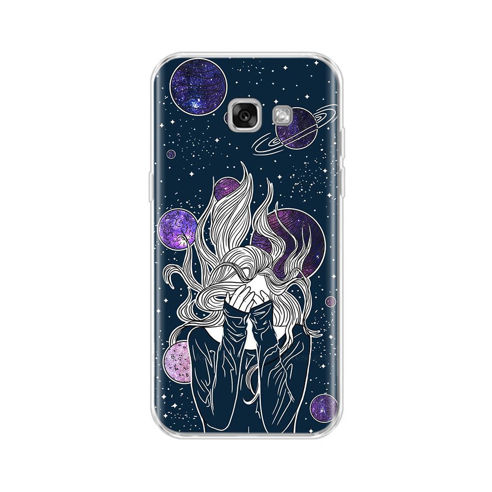 For Samsung Galaxy A3 2017 Case A320F SM-A320F/ds Soft TPU Funda Cute Back Cover for Samsung A3 2017 Case A320 A320F Phone Cases