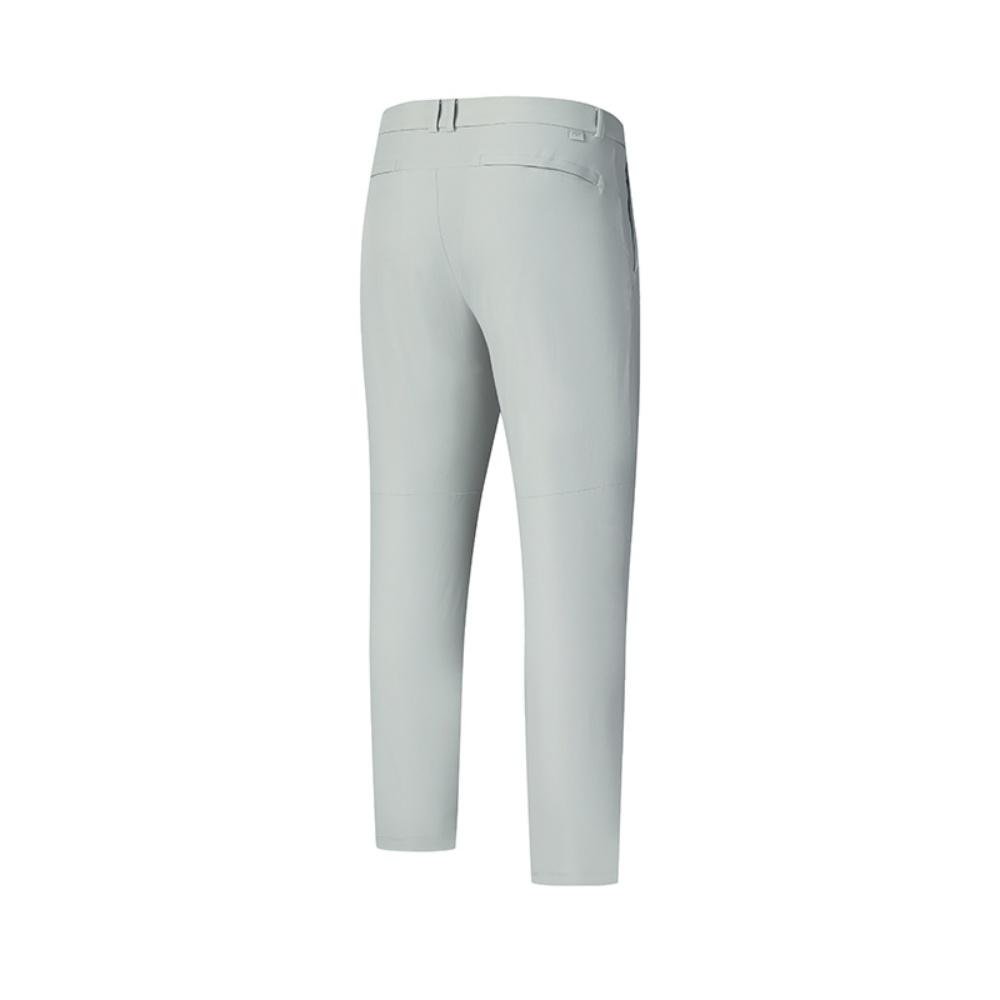 FILA A.P. Classic Versatile Comfortable Breathable Lightweight Casual Minimalist Woven Straight Leg Pants Men pants Fog-Gray-Blue A11M531805FLB