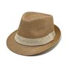 British Jazz Hat for Men Spring and Summer New Style Sun Protection Straw Hat Seaside Beach Hat Straw Casual Hat