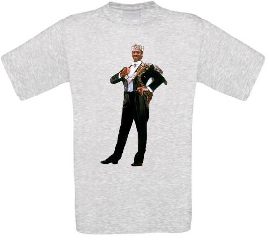 Prince of Zamunda Coming to America Cult Movie T-Shirt All Sizes XL
