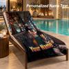 Dragon Ball Custom Name Beach Towel Large Soft Towel for Indoor Bathroom Outdoor Beach