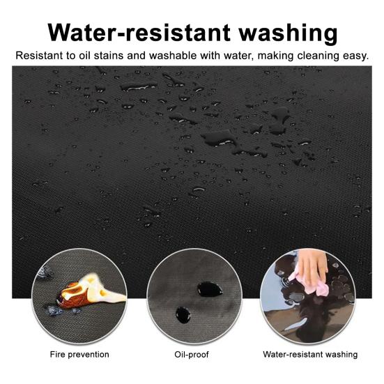 Heat Resistant Protective Pad for Air Fryer Coffee Maker Non-slip Countertop Mat Oil Stain Resistant Kitchen Appliance Accessory