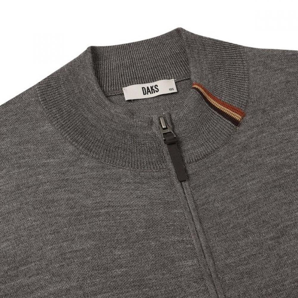 DakS Men S Wool Blend Solid Zip Up Cardigan dma1Swzu201w1