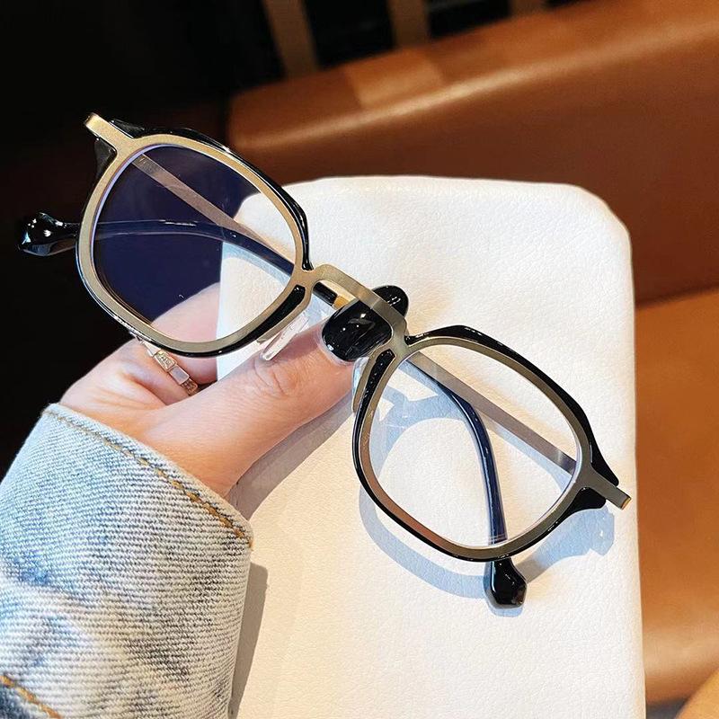 

Vintage Square Reading Glasses Women Men Trend New Irregular Ultralight Small Frame Prescription Eyewear Anti Blue Light Glasses 0