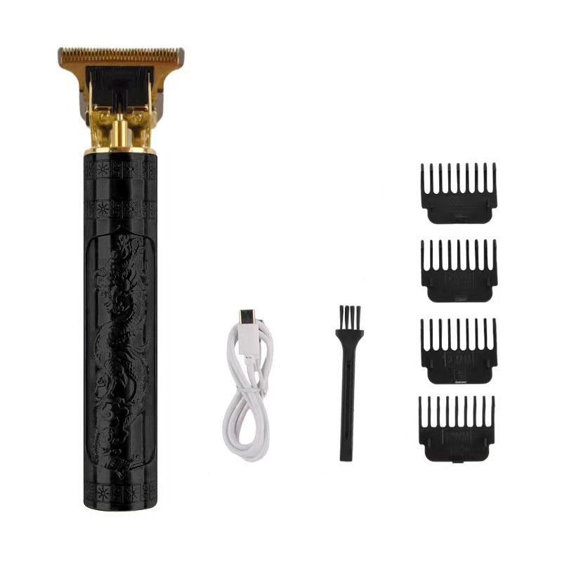 Professional USB Electric Razor Hair Cutting Machine for Men, Baldheaded Trimmer and Beard Clipper for Barbershop