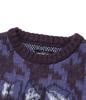 NICEGHOSTCLUB Houndstooth Devil Rose Knit_Purple(Ng2Ffuk600A)
