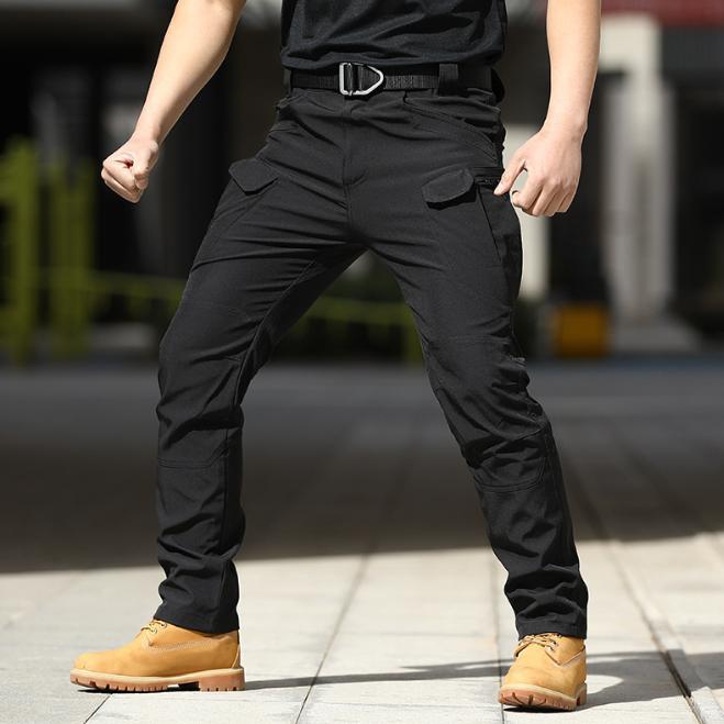 Men Military Tactical Pants Waterproof Cargo Pants Men Breathable Army Solid Color Combat Long Trousers Work Joggers S-5XL