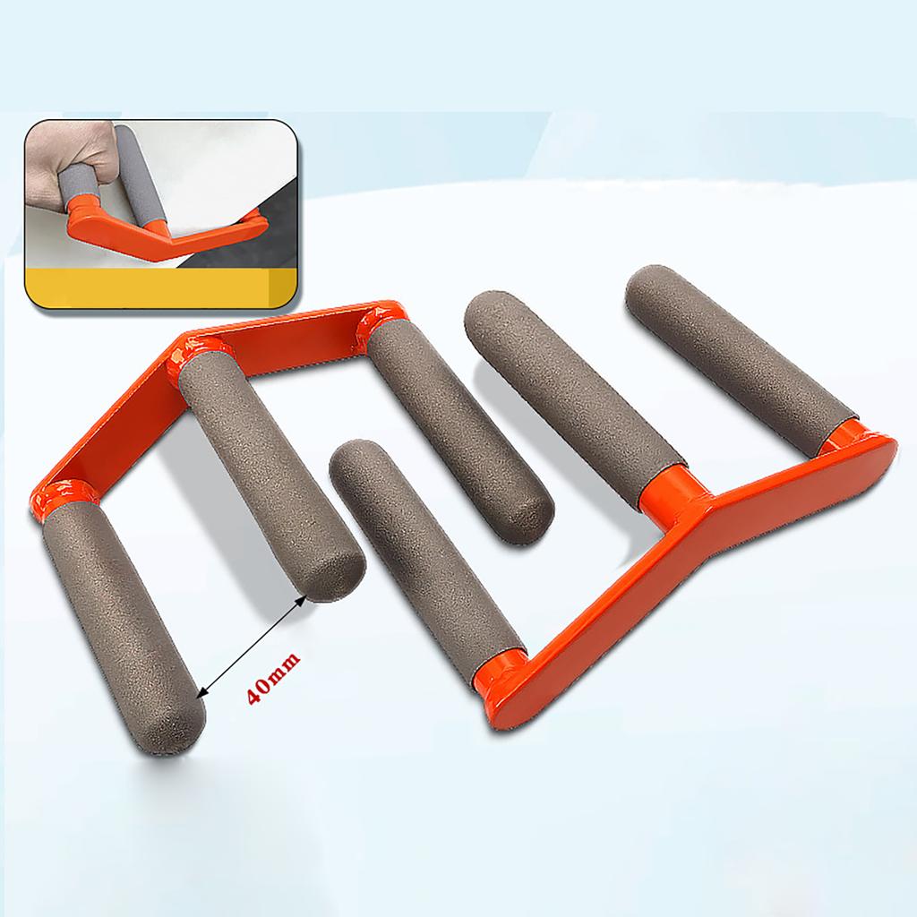 Suport Gips-carton cu Cleme de Prindere Confortabile, Cleme de Mână pentru Ridicare, Unealtă pentru Manipularea Plăcilor și Sticlei, Unealtă pentru Economisirea Muncii, Ridicător