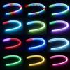 APP Control RGB LED Strip 12V Atmosphere Foot Light Waterproof Car Running Lights  Moto