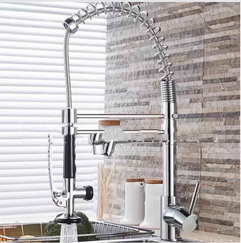 TLXT High-Pressure Spring Pull-Out Kitchen Faucet