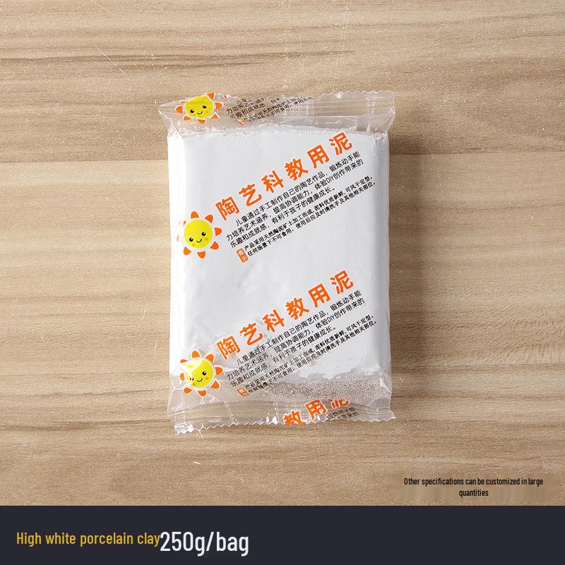 No-Bake Soft Polymer Modeling Clay for Kids' Pottery Wheel & Handmade Sculptures