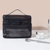 Trousse de Maquillage Sac de Rangement Cosmétiques 1/2/3 Couches Trousse de Maquillage Transparente Sacs Cosmétiques en Maille Voyage
