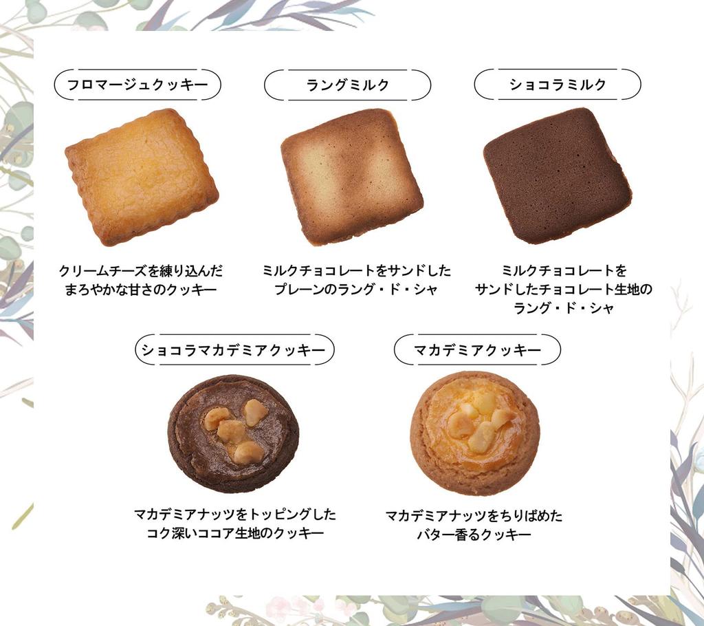 Forest of Deliciousness RUYSDAEL Gift Sweets Sweets Forest of Deliciousness Gift Cookies X 5 Types 46 Pieces [Cookie Assortment] (OMC)
