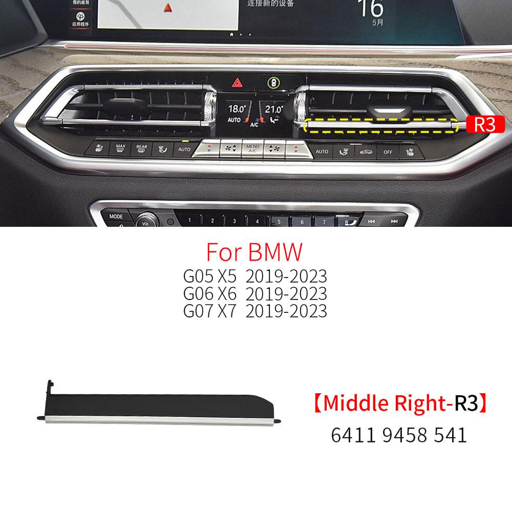 For BMW G05 G06 G07 Car Front Air Vent Grille Clip Trim Parts A/C Outlet Repair Kits For BMW X5 X6 X7 -