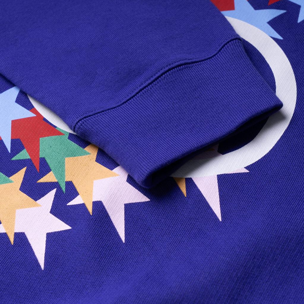 Gucci Sweatshirts Men's Blue Crew Neck Moderate 626990-XJDNK-4120