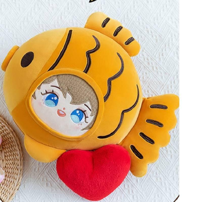 Adorable Fish Shaped Plush Pillow Soft Down Cotton Cute Gift For Girls Birthday