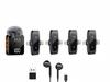 A100 Wireless Lavalier Microphone: Outdoor Use, Multi-Platform Streaming, Audio Recording, Noise Reduction, Includes Battery.