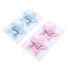 120 Sheets Gender Reveal Stickers Team Girl and Boy Stickers Gender Reveal Labels for Gender Reveal Party