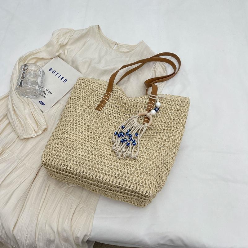 Женская тканая сумка большой емкости для подмышек — фото 16