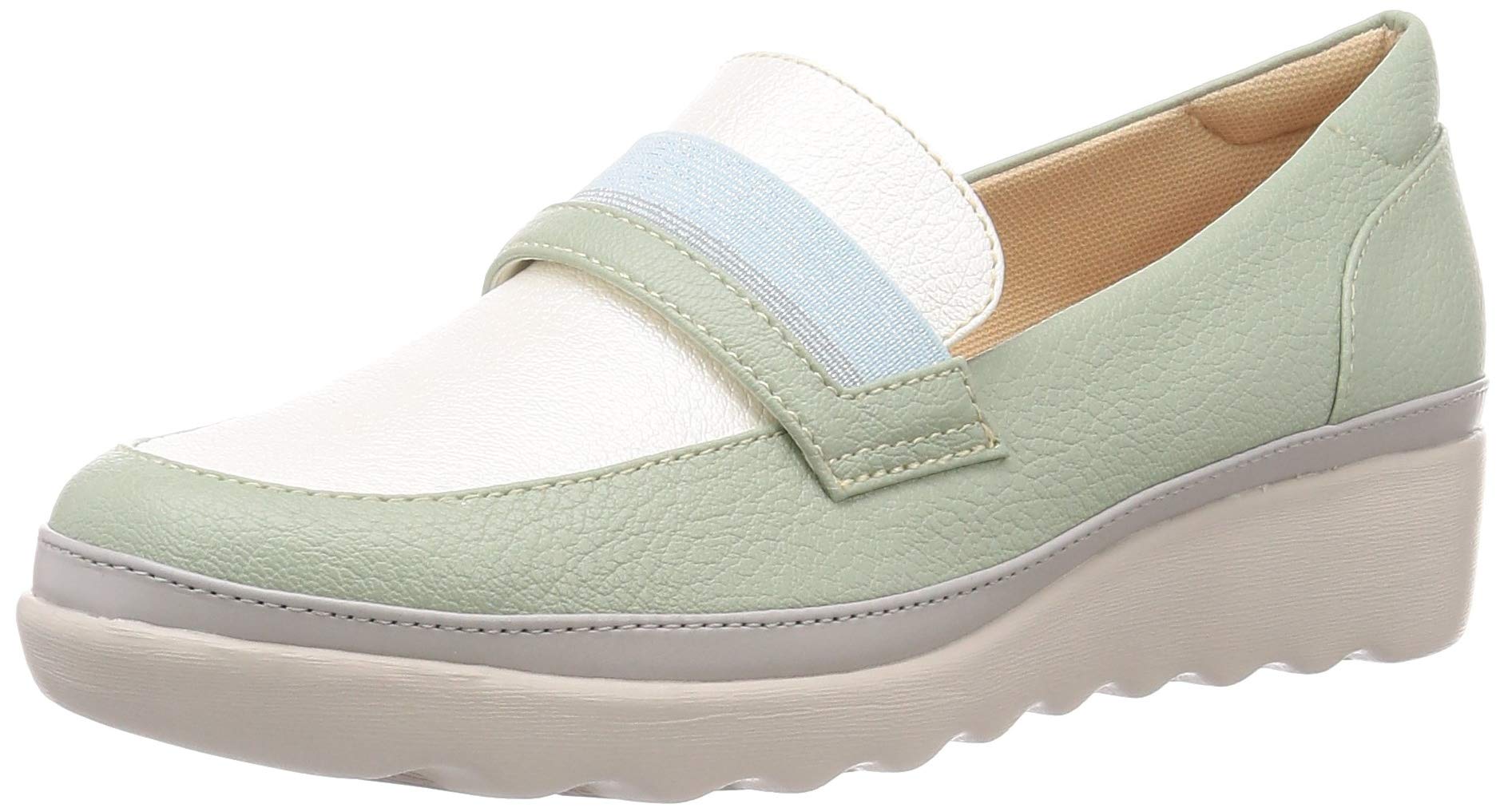 

Moonstar TA 07 Повседневные Мятные Размер 2E Женские Лоферы, C, 23.5 см,