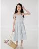 You Jia Meng Girls' Summer Sleeveless Princess Dress - Two-Piece Set
