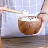 Acacia Wood Salad and Rice Bowl