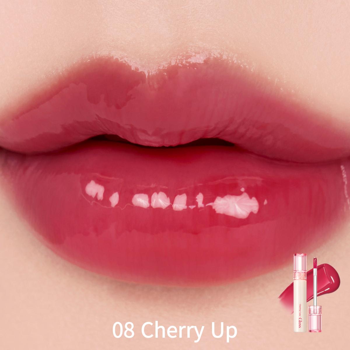 

Rom&nd Glasting Color Gloss 4г (8 цветов) 08 Cherry Up (4g)