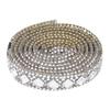 1pcs Hotfix Crystal Glass Diamond Ribbon Sticker Bling Rhinestone Tape  Home Décor Projects