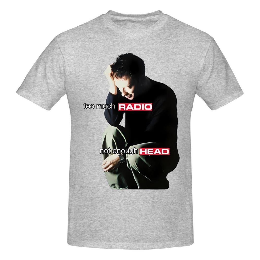 Funny Too Much Radio Not Enough Head Unisexs Printed Tshirt Unisex T Shirtunisexga