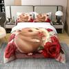 Mouse Duvet Cover Sets For Children Comforter Covers Lightweight Down Room Decor Queen Size 2 Pillowcases 1 Duvet Cover No Quilt