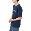 Vans Letter Print Crew Neck Comfortable Breathable Short Sleeve T-Shirt Unisex Tops Dark-Blue VN000BZ4LKZ