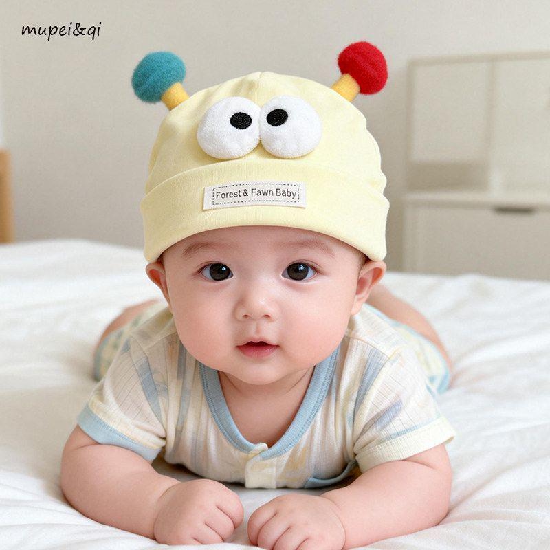 Spring & Autumn Thin Baby Hat - Soft Fontanelle Cap for Boys and Girls, Newborns, Infants, and Toddlers