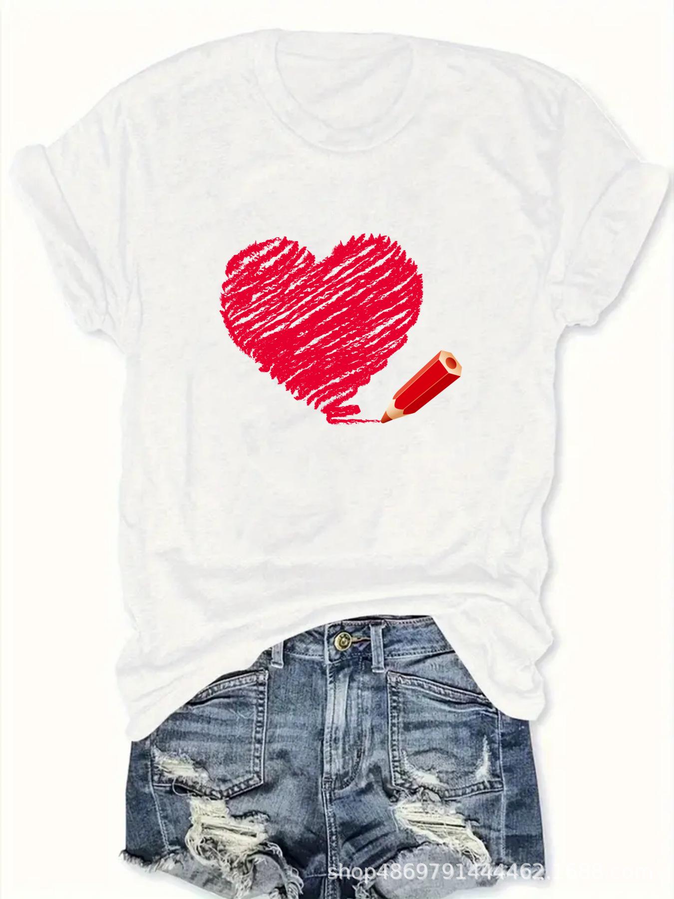 

Women s Cross-Border Fashion Tee Small белый