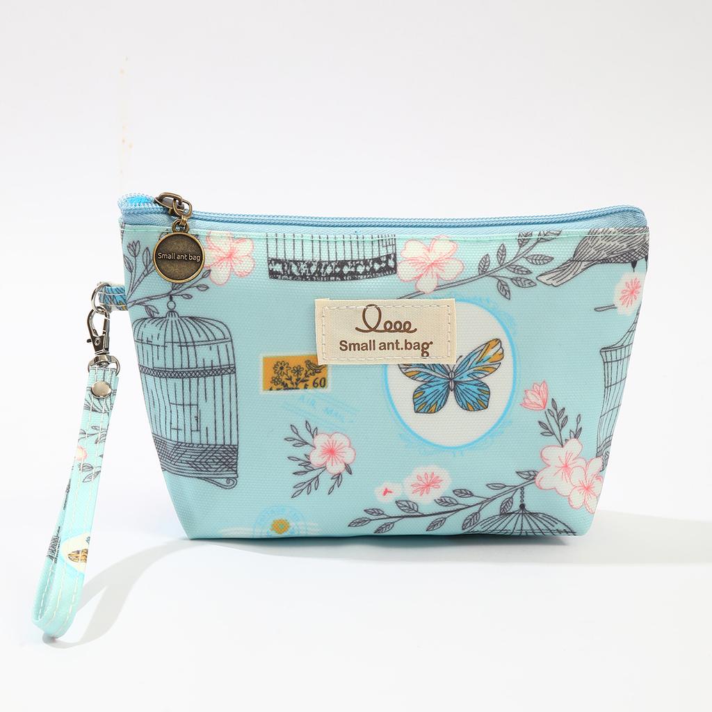 Fashionable Waterproof Oxford Cloth Cosmetic Bag Portable Travel Storage Bag Version Instagram Makeup Bag