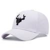 High Quality Unisex Animal Antlers Embroidery Baseball Net Caps Spring and Summer Outdoor Adjustable Casual Hats Sunscreen Hat