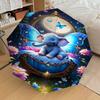1PC Elephant Butterfly Umbrella-8-Rib Reinforced, Automatic Open, Lightweight & Durable, Cute Fashion Accessory for Outdoor-P66