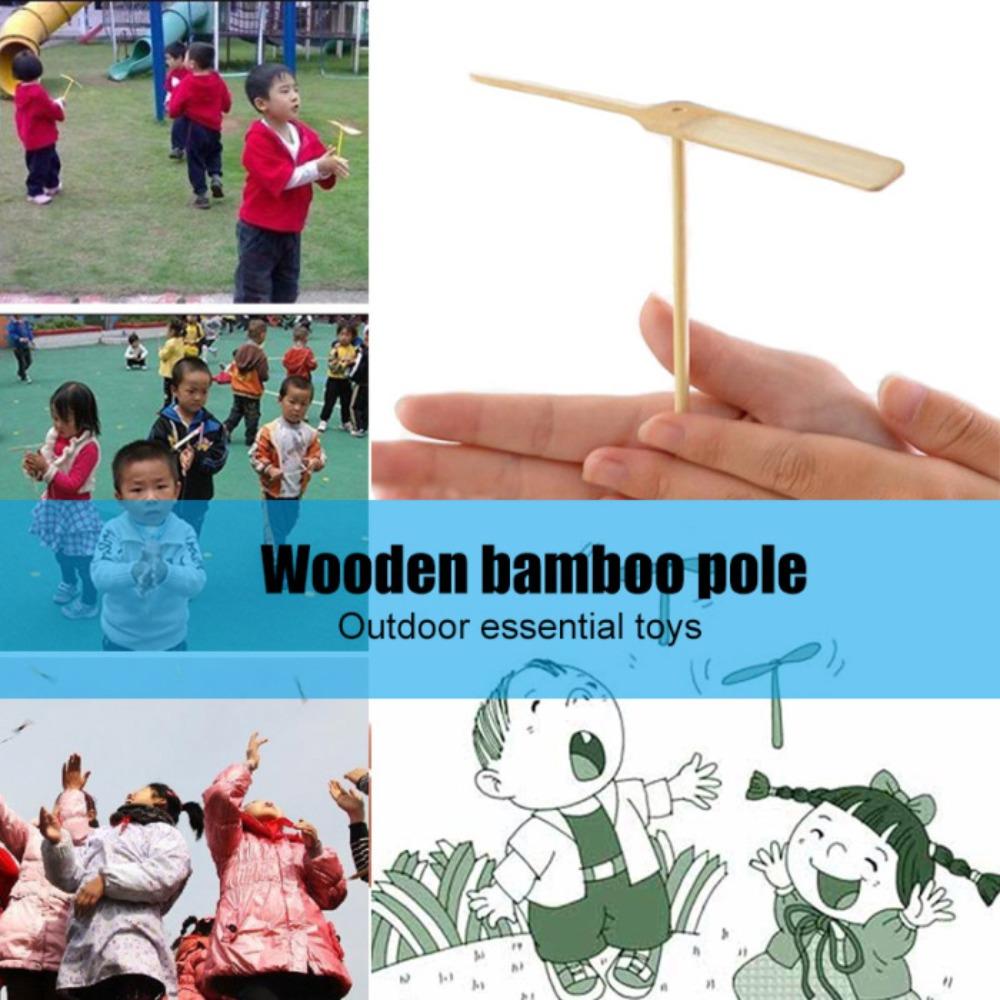 Toys Flying Disk Bamboo Dragon Flying Toy Hand Rub Propeller Flying Propeller Bamboo Dragonfly