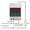 LED Display DIN Rail Power Meter AC80-300V Digital Energy Meter  Industrial Panel