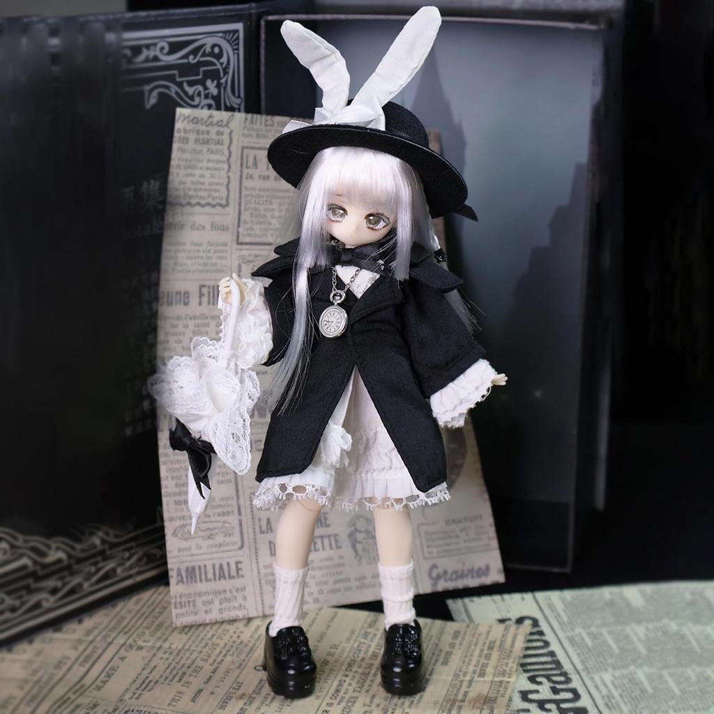 MJD Doll Scale Movable Anime For Ages 15 and Made of PVC Includes Collectible 1/8 Figure, 20cm, Up, & ABS, Costume, Figure, "Meijirumanman"