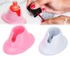 2pcs Soft Rubber Nail Polish Bottle Holder AntiSpill Nail Polish Stand for Nail Art Salon