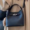 Simple Handbag, Small Carrying Bag, High Appearance Level Bucket Bag, Commuting and Casual Single-shoulder Crossbody Bag
