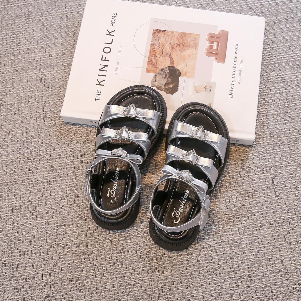 Mädchen Sandalen Sommer Neu Kinder Prinzessinnen Schuhe Mittlere und Große Kinder Strand Durchbrochene Finger Schuhe Weiche Sohle Schuhe