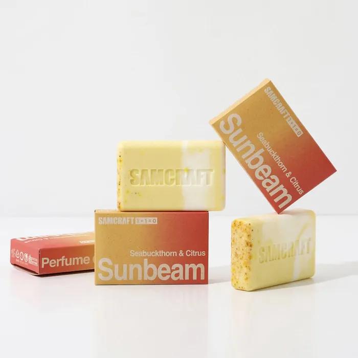 Samcraft Perfume Cleanser Bar 100g Body Wash All-in-one Handmade Solid Soap