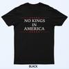 No Kings In America Flag Protest Save Democracy T-Shirt